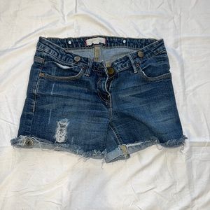 Blue Denim Shorts